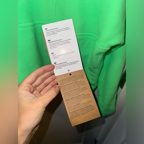 THE NORTH FACE TKA Attitude 1/4 Zip Fleece - Chlorophyll Green - size L - Picture 6 of 12